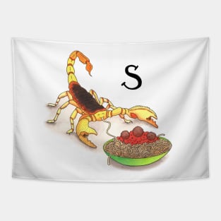 S is for Scorpion Tapestry