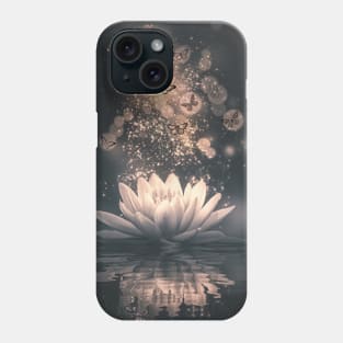 Lotus Floral Butterflies Fantasy Phone Case