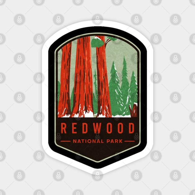 Redwood National and State Park Magnet by JordanHolmes