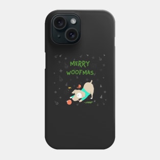 Merry Woofmas Variation 2 Phone Case