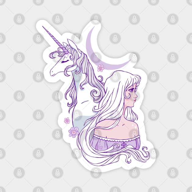 Lady Amalthea Magnet by DajonAcevedo