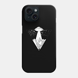 Alien Space Tattoo Ufo 51 Area Roswell Believe Phone Case