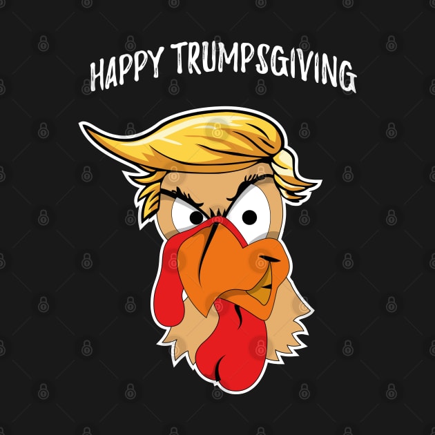 Happy Trumpsgiving Day Funny Trump Thanksgiving Shirt by stearman