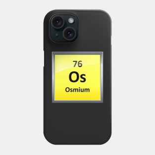 Osmium Periodic Table Element Symbol Phone Case