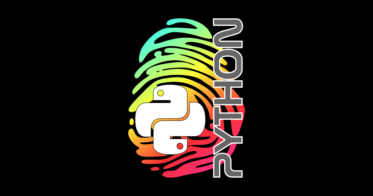 Stylish Python - Python - Sticker | TeePublic