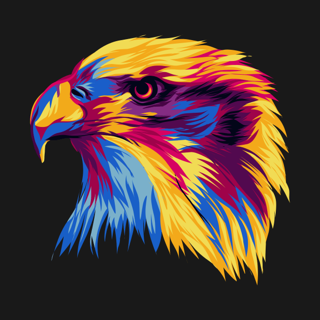 Eagle illustration by godansz