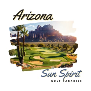 Arizona Sun Spirit Golf Paradise T-Shirt