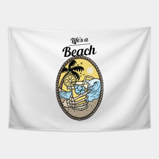 Life Is A Beach Tapestry