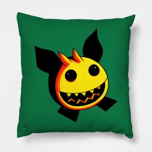 Yellow Little Monster Pillow