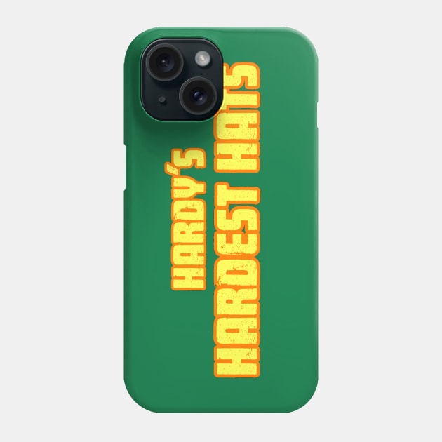 Hardy's Hardest Hats Phone Case by Cold Callers Comedy