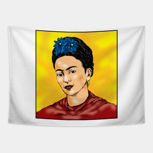 Frida Kahlo Print Tapestry