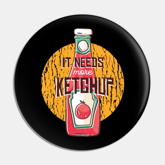 Ketchup Bottle Pin by EarlAdrian