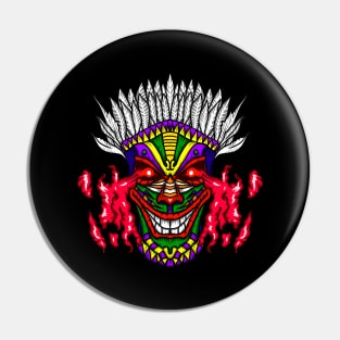 Mexican Tribal Totem Pin