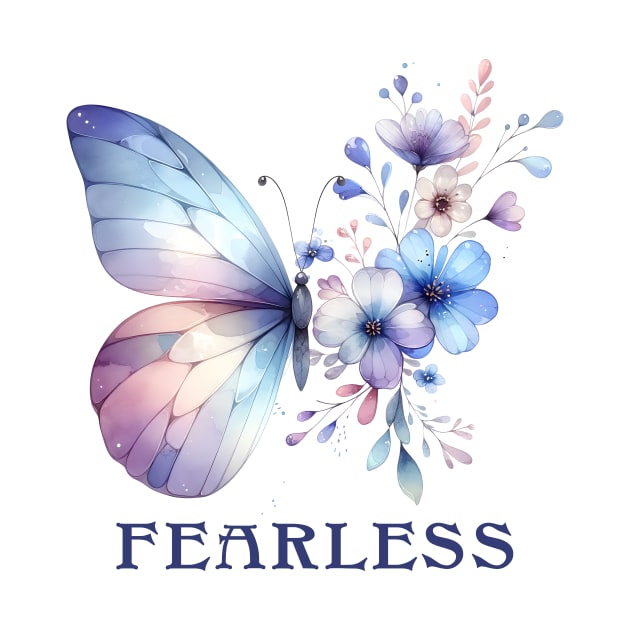 Fearless Butterfly by Nessanya