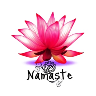 Lotus Flower Namaste T-Shirt