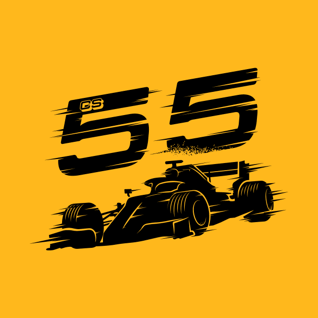 We Race On! 55 [Black] by DCLawrenceUK