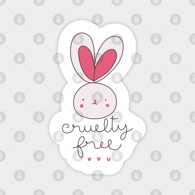 cruelty free logo Magnet by violinoviola