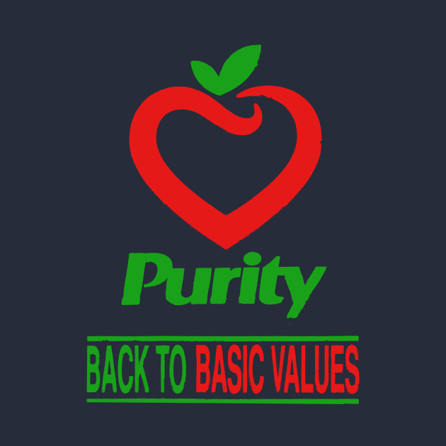 Purity Grocery - Rebranded Logo ("rough" style) by Mass aVe mediA