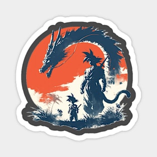 Saiyan & Son Magnet