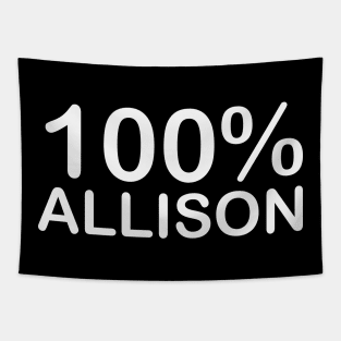 Allison name couples gifts for boyfriend and girlfriend matching. Tapestry