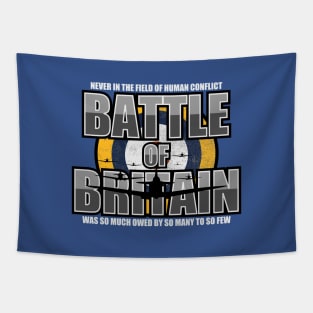 Battle of Britain Spitfire (distressed) Tapestry