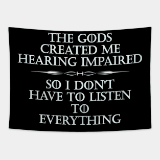 Hearing Impaired Tapestry