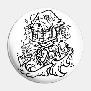 Baba Yaga's hut Pin