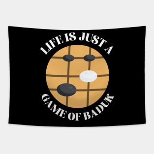 Life Is Just A Game Of Baduk Tapestry