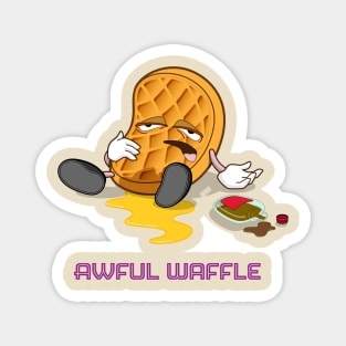 Aweful Waffle Magnet