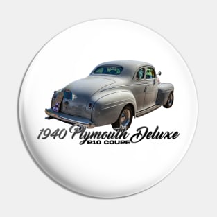 1940 Plymouth Deluxe P10 Coupe Pin