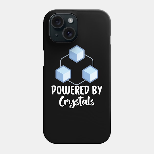 Powered By crystals Phone Case by AbstractA