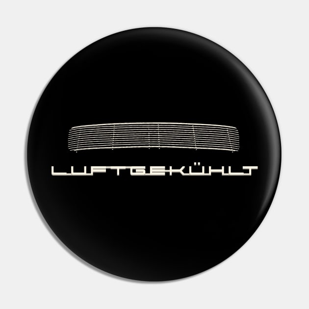 Luftgekuhlt 911 by Buck Tee Pin by Buck Tee