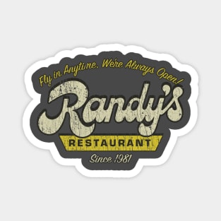 Randy’s Restaurant 1981 Magnet