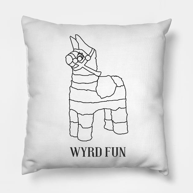 Pinata Pillow by wyrdfun