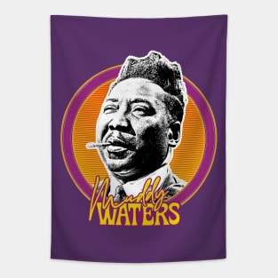 Muddy Waters /// Vintage Style Fan Art Design Tapestry