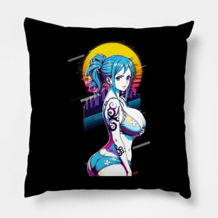 One Piece Nami Retro Art Pillow