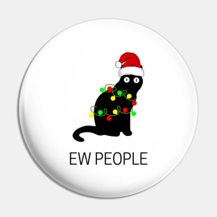 EW people, funny christmas cat Pin