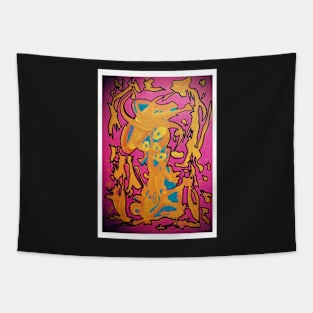 Forest Baby Wizard Tapestry