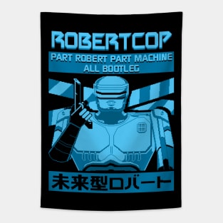 RobertCop Bootleg Crime Fighter Tapestry