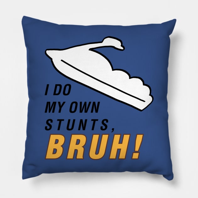 Own Stunts Pillow by zerobriant