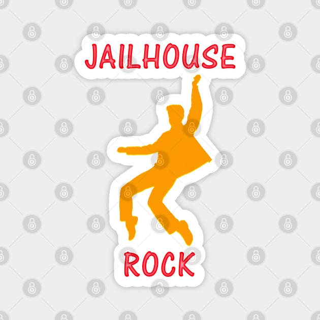 Jailhouse rock Magnet by Jirka Svetlik