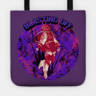 Blasting Off Graphic Tote