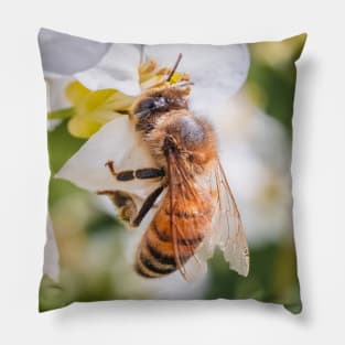 Pollen Collector. Photograph Pillow