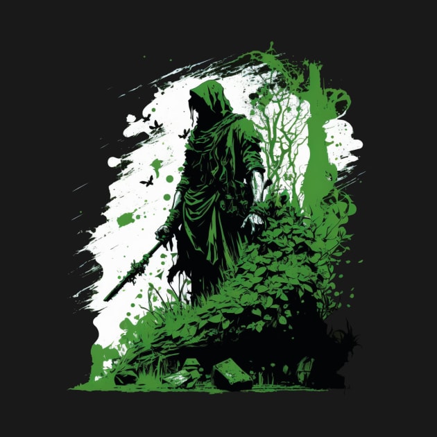 green wizard by Trontee