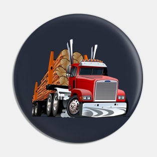 Cartoon truck Pin