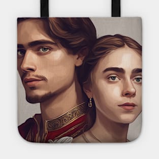 The eternal lovers Romeo and Juliet Tote