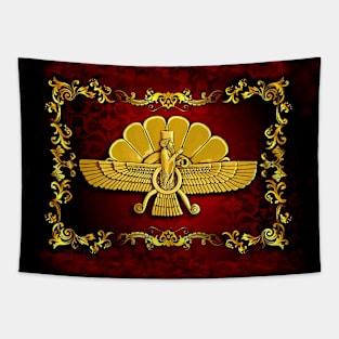 Golden Ahura Mazda Tapestry