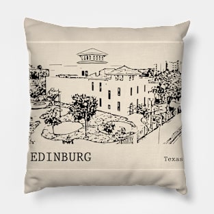 Edinburg Texas Pillow