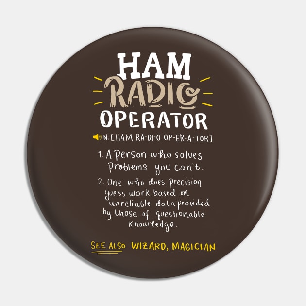 Ham Radio Operator Pin by yeoys