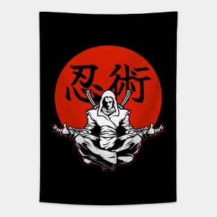 Ninjutsu Ninja Warrior Tapestry